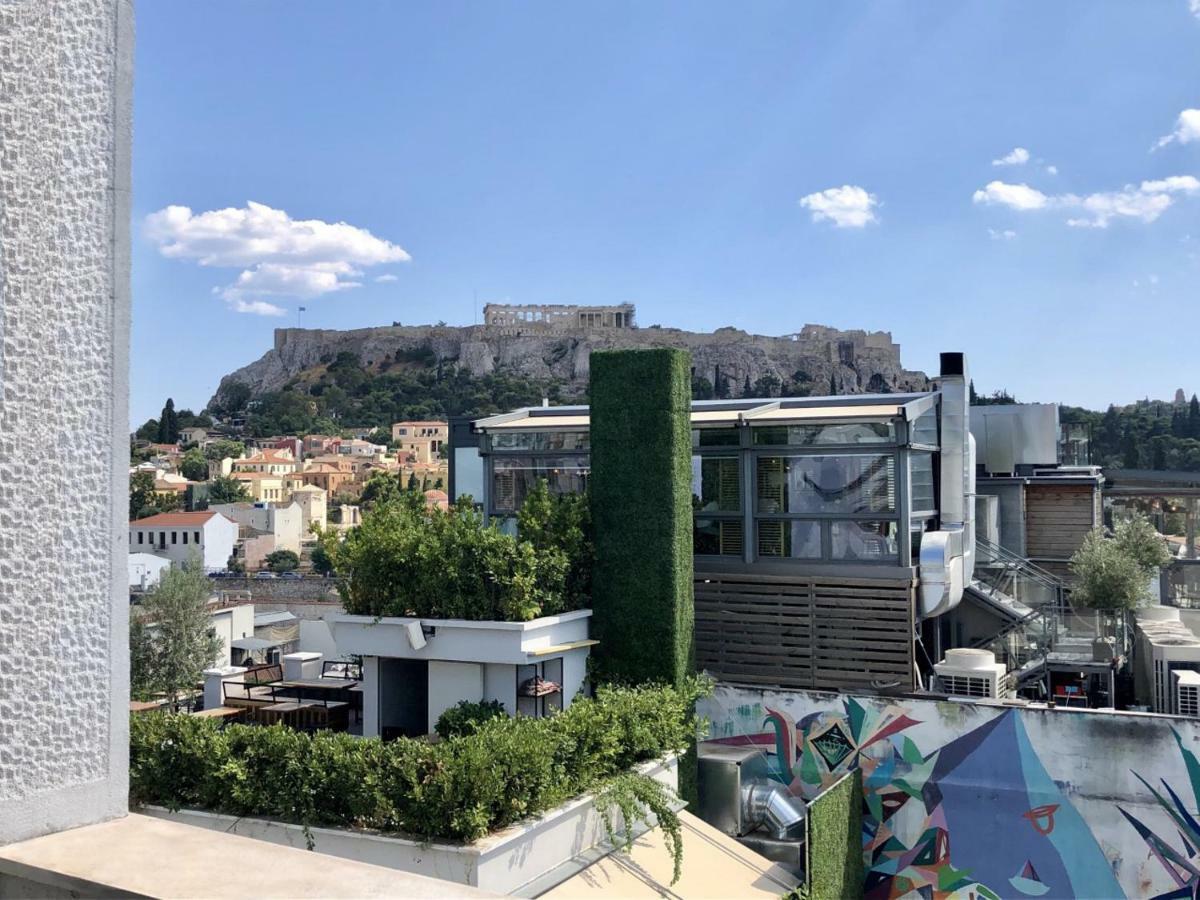 Amazing Penthouses With Acropolis View Atenas Habitación foto